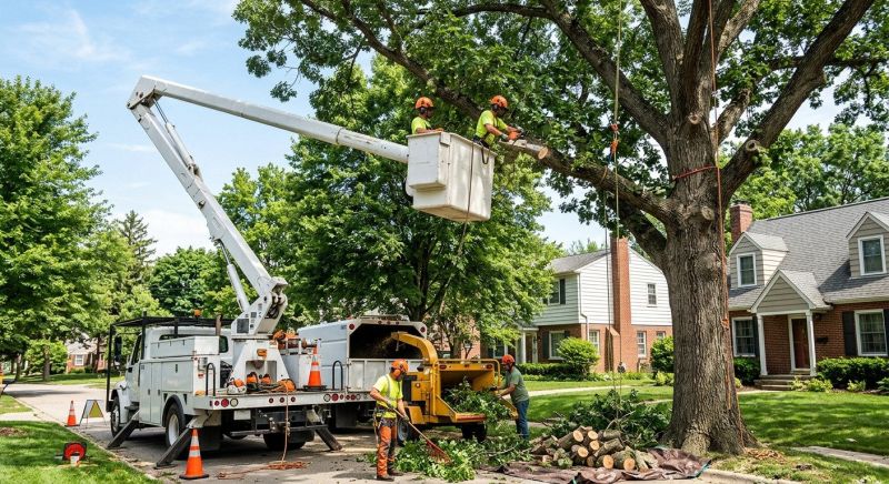 Birch Tree Pruning in Pottstown, PA