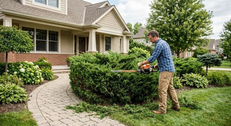 Bush Pruning in Rockwall, TX