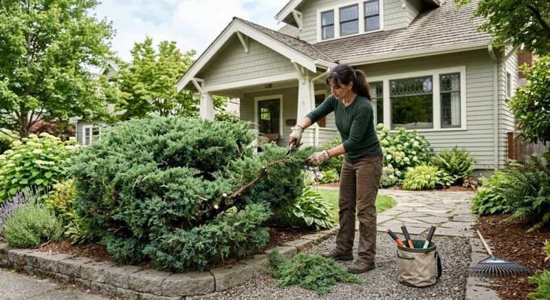 Butterfly Bush Pruning in Honolulu, HI